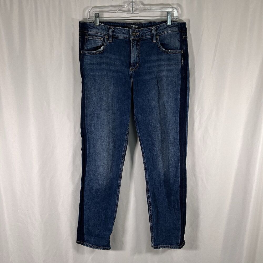Silver Vintage Slim Jeans Women's 29x27 Medium Wash Blue Denim Mid Rise Cotton